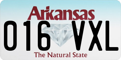 AR license plate 016VXL