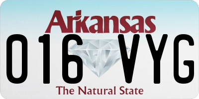 AR license plate 016VYG