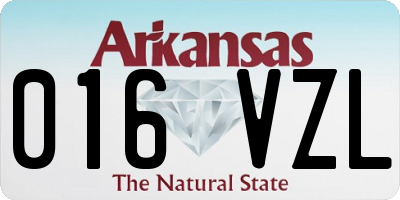 AR license plate 016VZL