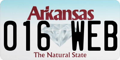 AR license plate 016WEB