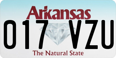 AR license plate 017VZU