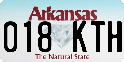 AR license plate 018KTH