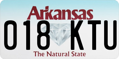 AR license plate 018KTU