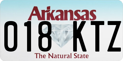 AR license plate 018KTZ