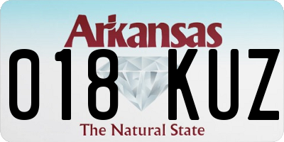 AR license plate 018KUZ