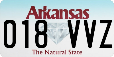 AR license plate 018VVZ