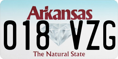 AR license plate 018VZG