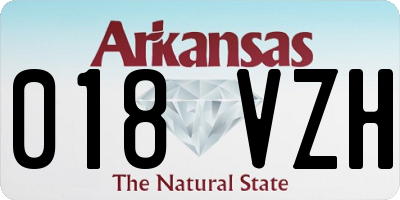 AR license plate 018VZH