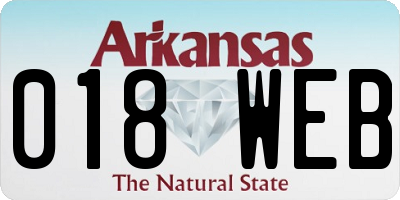 AR license plate 018WEB