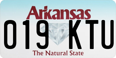 AR license plate 019KTU