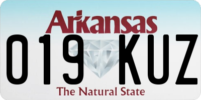 AR license plate 019KUZ
