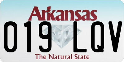 AR license plate 019LQV