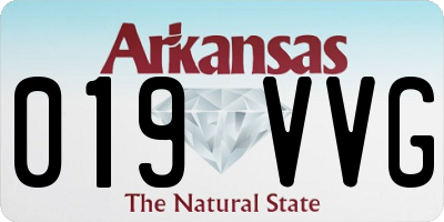 AR license plate 019VVG