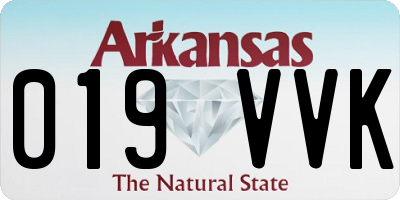 AR license plate 019VVK