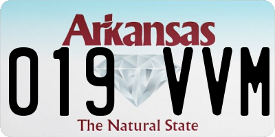 AR license plate 019VVM