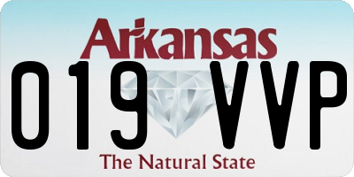 AR license plate 019VVP
