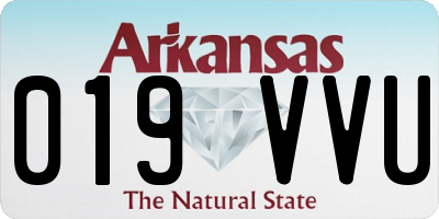 AR license plate 019VVU