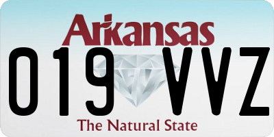AR license plate 019VVZ
