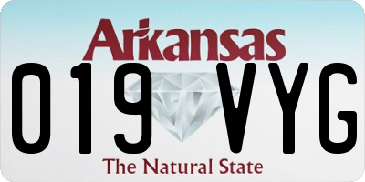 AR license plate 019VYG