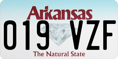 AR license plate 019VZF