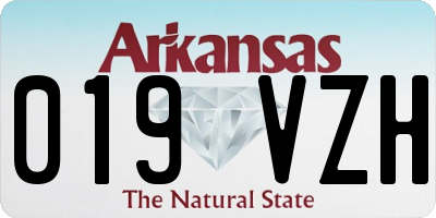 AR license plate 019VZH
