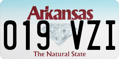 AR license plate 019VZI