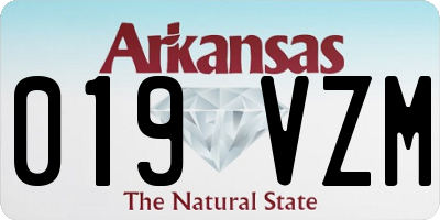 AR license plate 019VZM