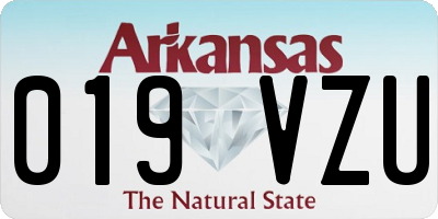 AR license plate 019VZU