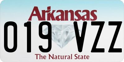 AR license plate 019VZZ