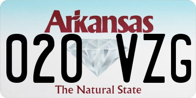 AR license plate 020VZG
