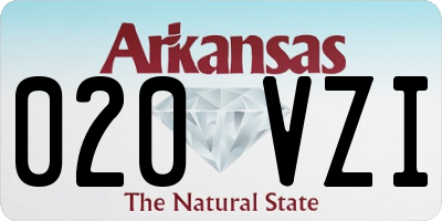 AR license plate 020VZI