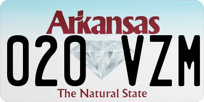 AR license plate 020VZM