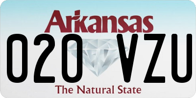 AR license plate 020VZU