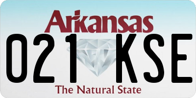 AR license plate 021KSE