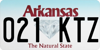AR license plate 021KTZ