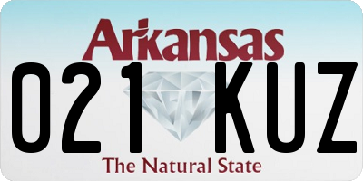 AR license plate 021KUZ