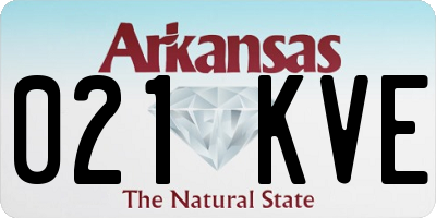 AR license plate 021KVE