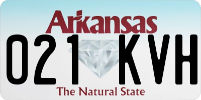 AR license plate 021KVH