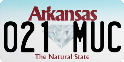 AR license plate 021MUC