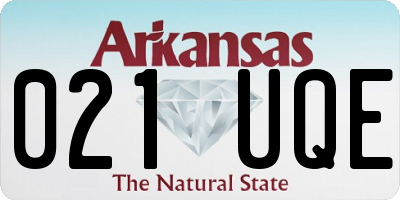 AR license plate 021UQE