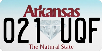AR license plate 021UQF