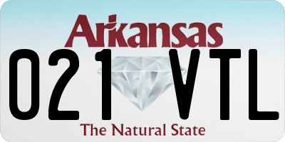 AR license plate 021VTL
