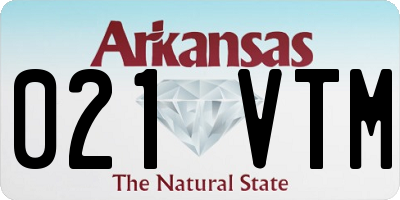 AR license plate 021VTM