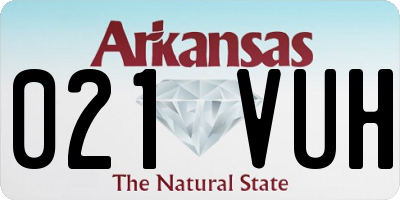 AR license plate 021VUH