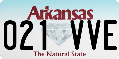 AR license plate 021VVE