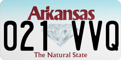 AR license plate 021VVQ