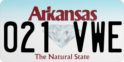 AR license plate 021VWE