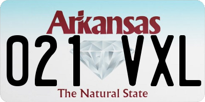 AR license plate 021VXL