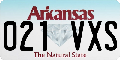 AR license plate 021VXS