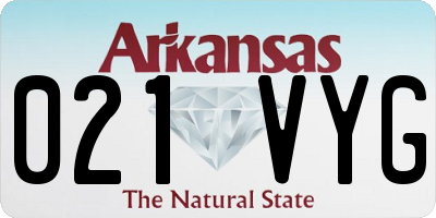 AR license plate 021VYG